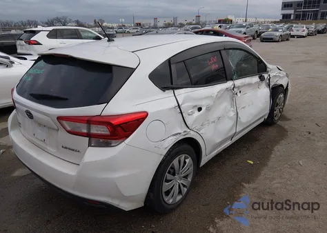 2018 Subaru Impreza 2.0I from USA, damaged, VIN 4S3GTAA63J3750961